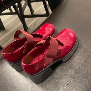 Y2K Vintage rare Nine West cloud 9 platform Mary janes. US 6.5